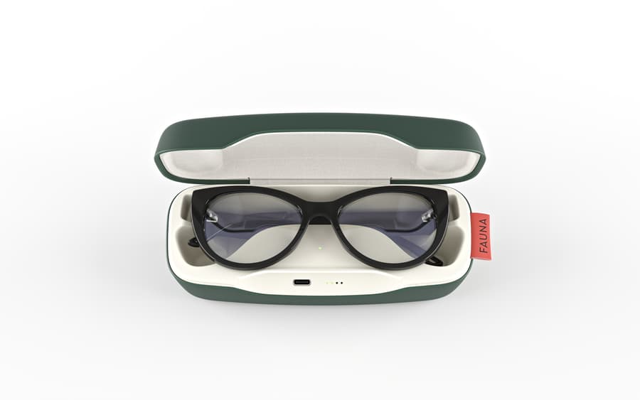 Damen Audiobrille Fauna Levia Prescription